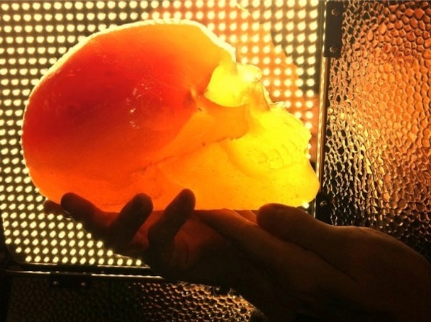 The Flaming Lips限量發行的《Gummy Song Skull》。