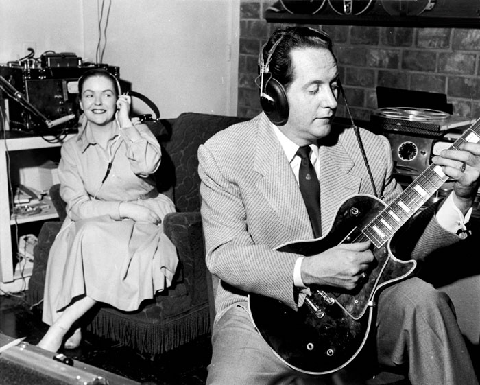 Les Paul與妻子Mary Ford。