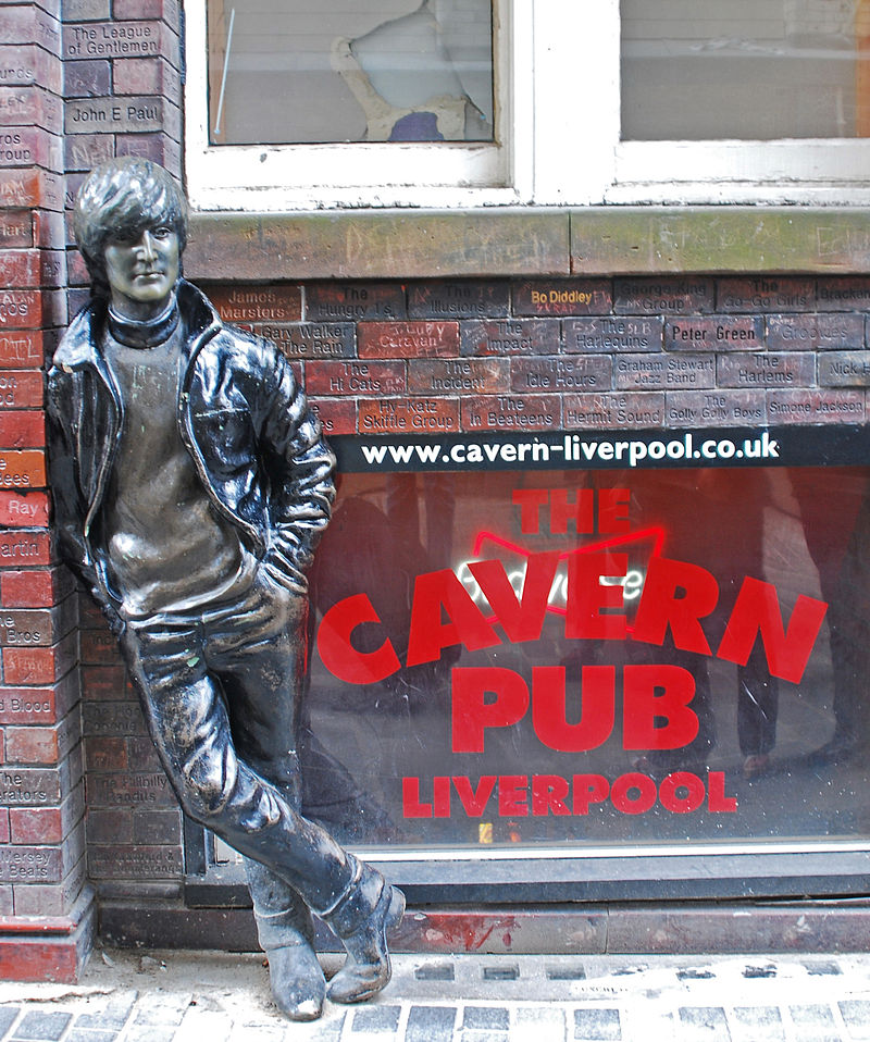 披頭四發跡的The Cavern Club。