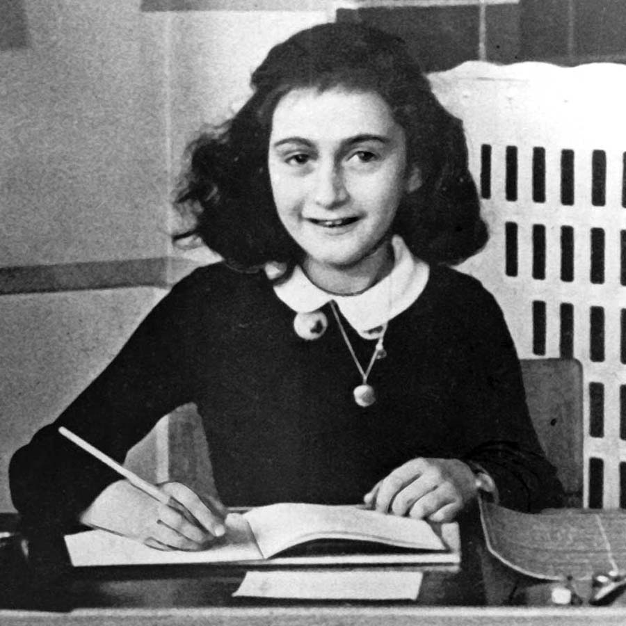 安妮‧法蘭克（Anne Frank）。