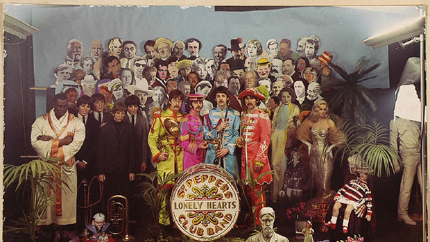 《Sgt. Pepper’s Lonely Hearts Club Band》封面照片的拍攝場景。