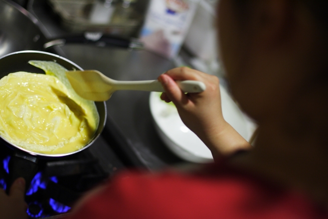 將蛋捲早餐命名為Child Omelet，是為了紀念美國知名烹飪作家、節目主持人Julia Child。