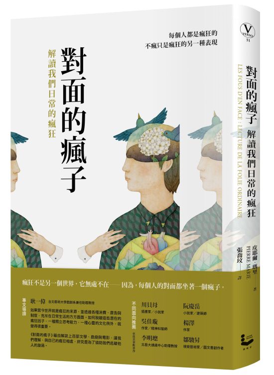 《對面的瘋子：解讀我們日常的瘋狂》中文版書封。