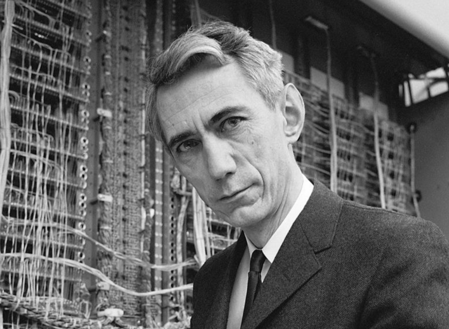 克勞德‧向農（Claude Shannon）。