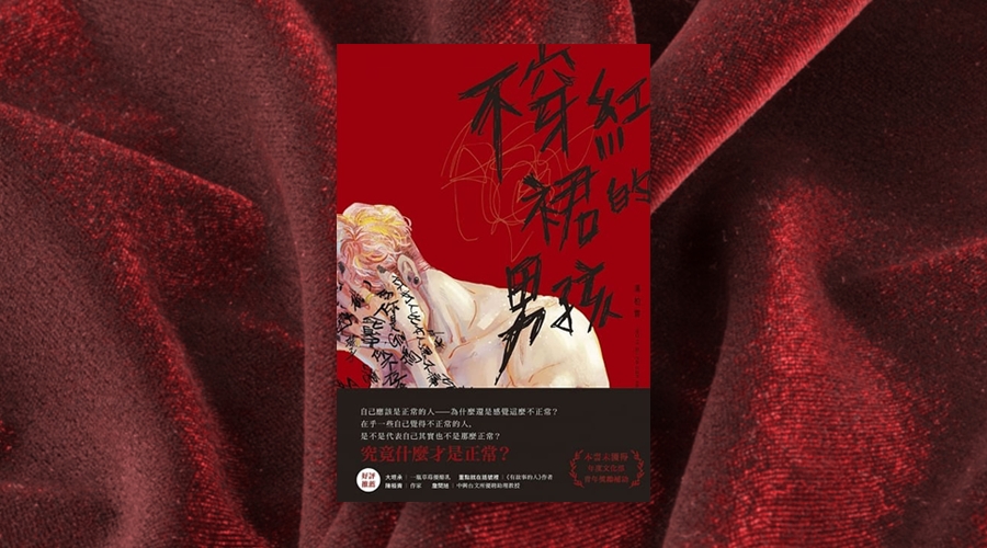 《不穿紅裙的男孩》書封。