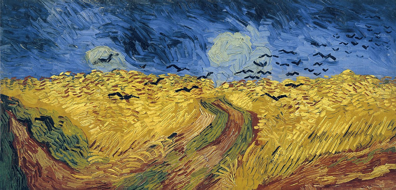 《麥田群鴉》（Wheatfield with Crows）。